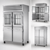 Thumbnail image #4 for True SPEC SERIES Two-Section Pass-Thru Reach-In Refrigerator with Glass and Stainless Half Front Doors and Stainless Rear Doors