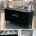 Thumbnail image #4 for Portable Electric 4-Well Hot Food Buffet Table with Double-Sided Sneeze Guard and Enclosed Base