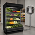 Thumbnail image #4 for Howard-McCray 75-Inch Low-Base Open-Air Produce Merchandiser with 3 Rows of Lit Shelves, Remote Refrigeration, Black