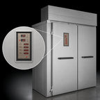 Thumbnail image #4 for Baxter Manufacturing PW2S-60.5"D Double-Wide Roll-In Proofer Cabinet, 6-Rack Capacity, Digital Controls, Stainless Steel, Open Floor
