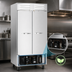 Thumbnail image #5 for Beverage-Air Vista® Series Two-Section Bottom-Mount Reach-In Refrigerator with Solid Hinged Doors, 35.08 Cu. Ft.