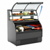 Thumbnail image #4 for Structural Concepts Harmony Service/Self-Service Bakery Merchandiser, 75-3/8 Inch Wide, Curved Glass Front, Self-Contained Refrigeration