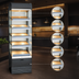 Thumbnail image #4 for Alto-Shaam Halo Heat HSM-24/5S/T 24-Inch 5-Shelf Self-Service Heated Shelf Merchandiser, Floor Model