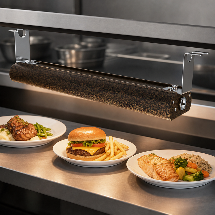 Product image #4 for Vollrath 42 Inch Low Profile Unlighted Strip Heat Lamp with Remote Toggle Switch