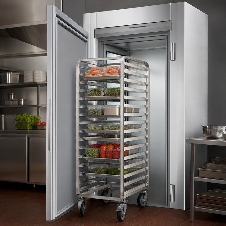 Product image #4 for Victory UltraSpec™ Extra High Roll-In Reach-In Freezer, 1-Section, 38.06 Cu. Ft., Self-Contained