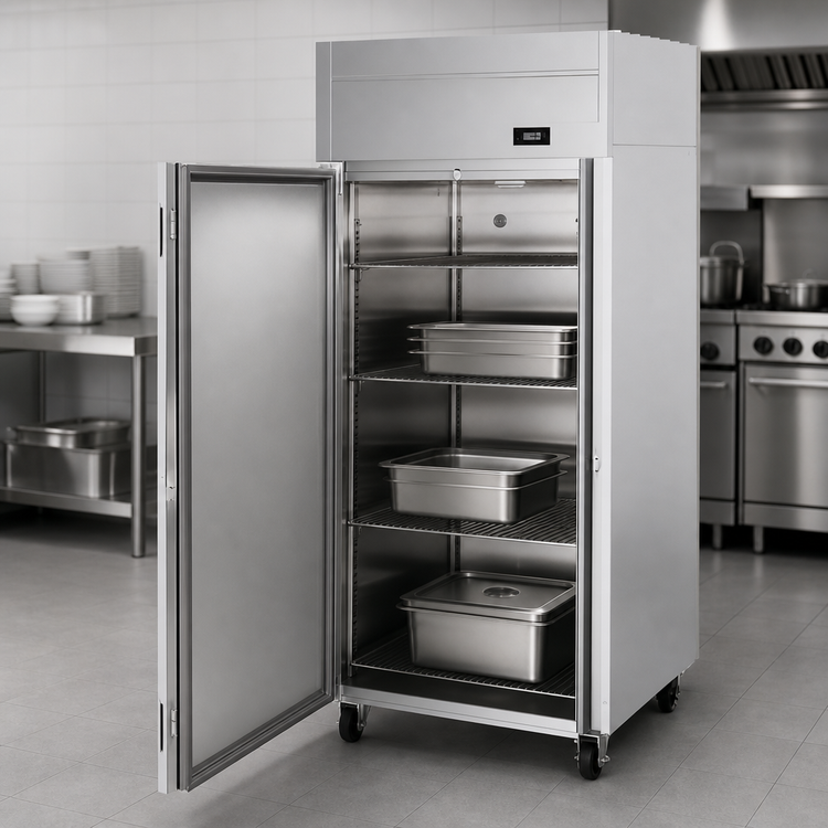 Product image #4 for Victory Elite™ Pass-Thru Warming Cabinet, Standard Depth, 1 Section, 21.17 Cu. Ft., 2 Solid Hinged Doors