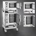 Thumbnail image #4 for AccuTemp Steam'N'Hold 2-Compartment Boilerless Convection Steamer with Stand and Casters, Electric, 208V