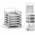 Thumbnail image #4 for RATIONAL 6-Half Size Mobile Oven Rack for iCombi Pro/Classic, 6-Pan Capacity