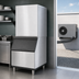 Thumbnail image #4 for Hoshizaki High-Capacity Modular Crescent Cuber Ice Maker Head, 30 Inch Wide, Remote Air-Cooled, 1-Phase