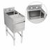 Thumbnail image #4 for John Boos Slim-Line Freestanding Underbar Hand Sink, 12 x 18 x 32-1/2 Inches, 1 Bowl