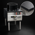 Thumbnail image #4 for Mandarin 18-Inch Natural Gas Single-Burner Wok Range, 90,000 BTU, Stainless Steel