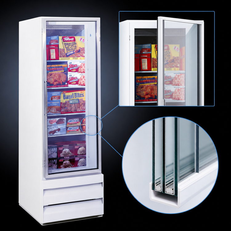 Product image #4 for Howard-McCray 19 Cu. Ft. Single-Section Bottom-Mount Glass Door Merchandiser Refrigerator