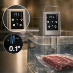 Thumbnail image #5 for Vollrath 60038 Sous Vide Immersion Circulator, Head-Only, 35 L Capacity, 120V, Stainless Steel