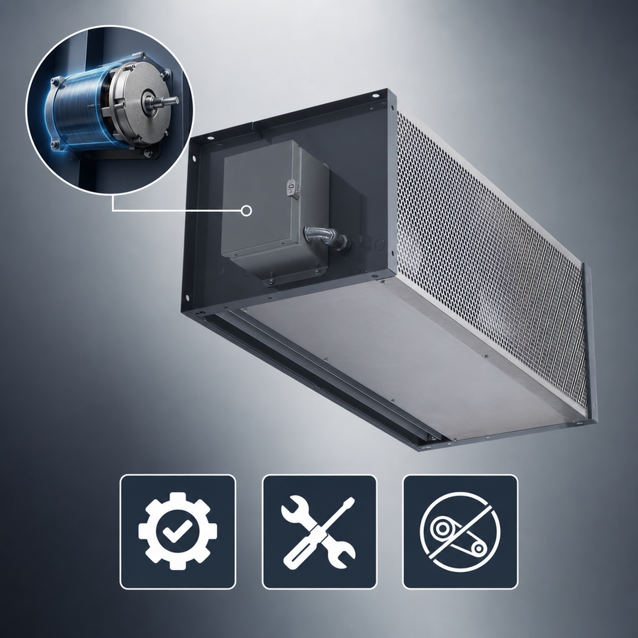 1 HP Direct-Drive Motor