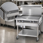 Thumbnail image #4 for Imperial (Middleby) Spec Series IHR-G24-M 24-Inch Heavy-Duty Gas Modular Add-A-Unit Griddle, Manual, 1-Inch Plate, Stainless Steel