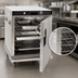 Thumbnail image #4 for Cres Cor H-339-UA-8C Insulated Half-Size Mobile Heated Holding Cabinet with Universal Pan Slides