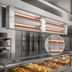 Thumbnail image #4 for Hatco Glo-Ray 108-Inch Lighted Double Infrared Strip Heater