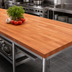 Thumbnail image #4 for Boos Block American Cherry Blended Edge Grain Kitchen Countertop, 120 x 36 x 1-1/2 Inch, Flat, No Backsplash