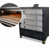 Thumbnail image #5 for Peerless 2348P 4-Deck Gas Pizza Oven with 42 x 32 Inch Stone Decks