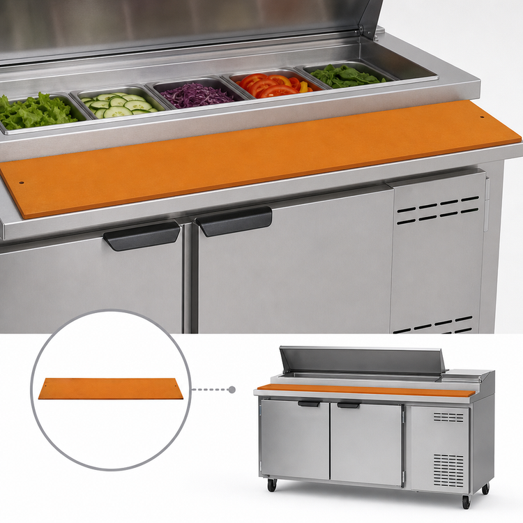 Product image #4 for Beverage-Air 19-Inch Composite Cutting Board for DP93 Prep Table