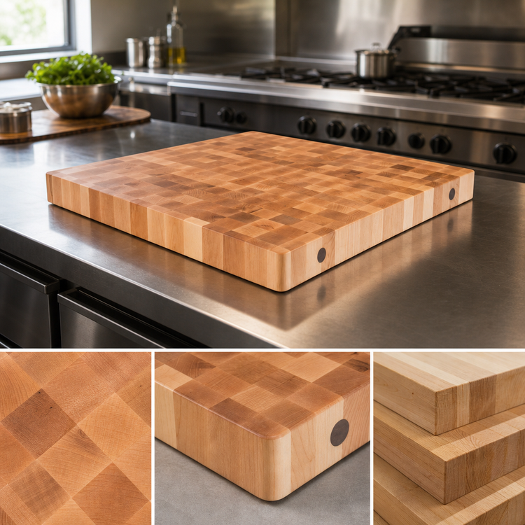 Product image #4 for Boos Block 48-Inch x 25-Inch x 4-Inch End Grain Northern Hard Rock Maple Island Countertop