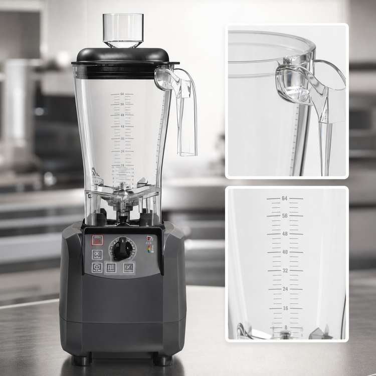 Product image #4 for Hamilton Beach Commercial EXPEDITOR™ High-Performance Culinary Blender, 64 oz, 3 HP, 120V