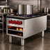 Thumbnail image #4 for Omcan Double Gas Stock Pot Range, 18 Inch Wide, 200,000 BTU, Natural Gas, Field Convertible to Propane