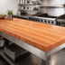 Thumbnail image #4 for Boos Block American Cherry Edge Grain Kitchen Countertop, 144 x 36 x 3 Inch, Varnique Finish