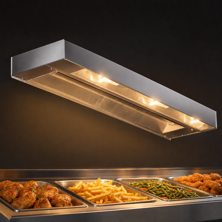 Product image #4 for RedHots 24-Inch Lighted Single Strip Heat Lamp, 120V, 470W
