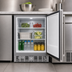 Thumbnail image #4 for KoolMore 5 Cu. Ft. One-Section Built-In Stainless Steel Undercounter Refrigerator