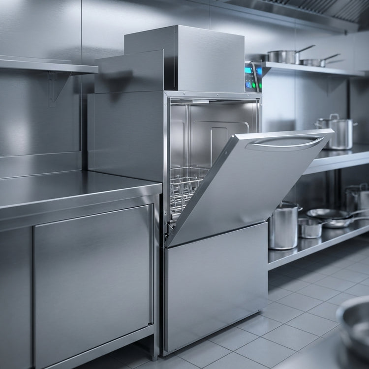 Product image #3 for American Dish Service L-3DW-S-3DUP Low Temperature Door-Type Commercial Dishwasher