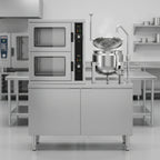 Thumbnail image #3 for Crown GCX-2-10 Two Compartment Gas Convection Steamer with 10 Gallon Kettle