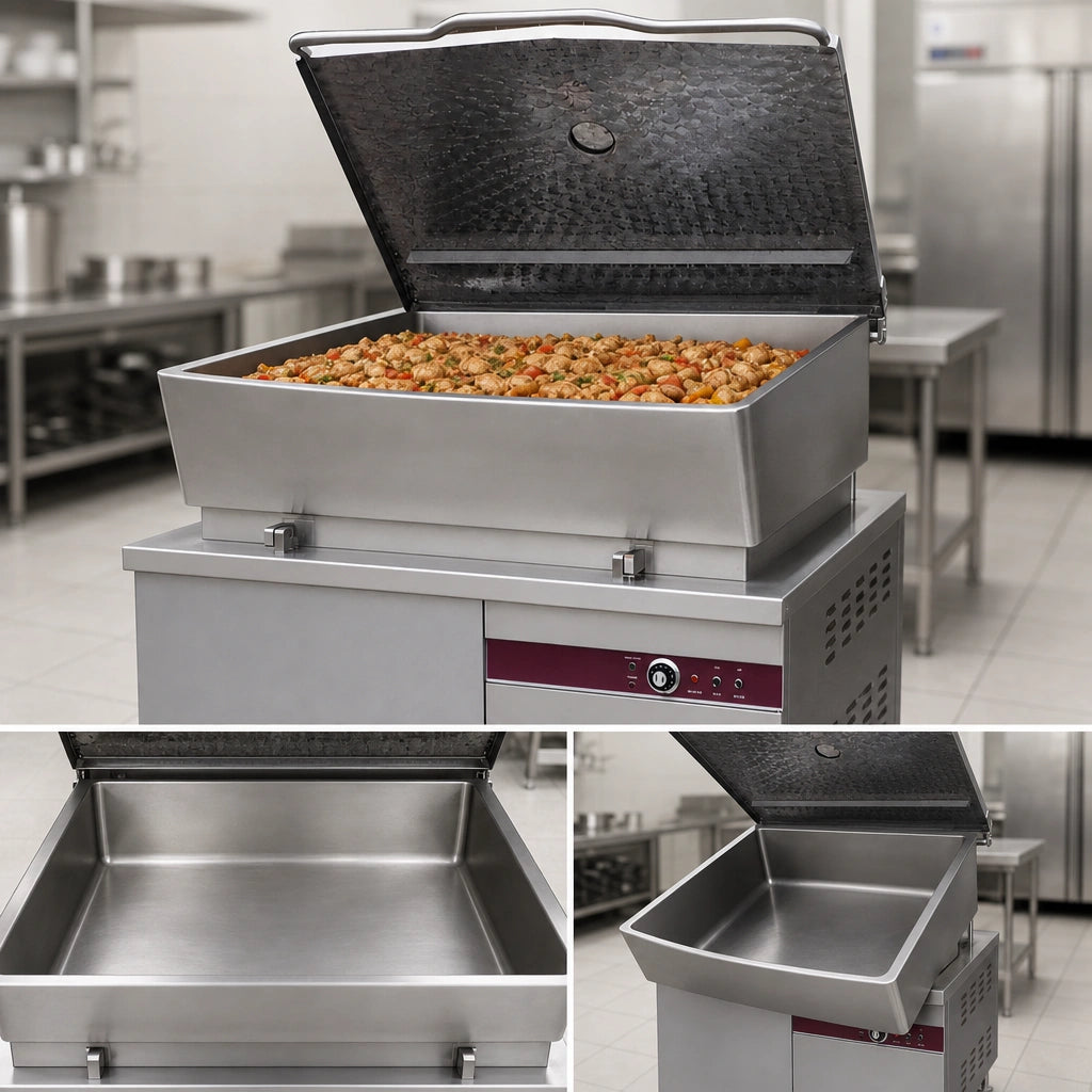 High-Capacity 60-Gallon Pan