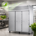 Thumbnail image #4 for SPEC SERIES Three-Section Reach-In Freezer with Solid Swing Doors and Top-Mounted Self-Contained Refrigeration