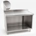 Thumbnail image #4 for Eagle Group Spec-Master Marine Series Underbar Open-Front Cabinet Base Work Table, 72 x 30 Inches