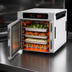 Thumbnail image #5 for Metro HotBlox Narrow 4-Pan Countertop/Stacking Insulated Holding Cabinet with 2.4-Inch Touchscreen and Solid Door