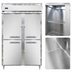Thumbnail image #4 for Continental Refrigerator D2FSNSSHD Designer Line Two-Section Shallow Depth Reach-In Freezer