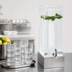 Thumbnail image #4 for Aspen 3 Gallon Square Clear Acrylic Beverage Dispenser
