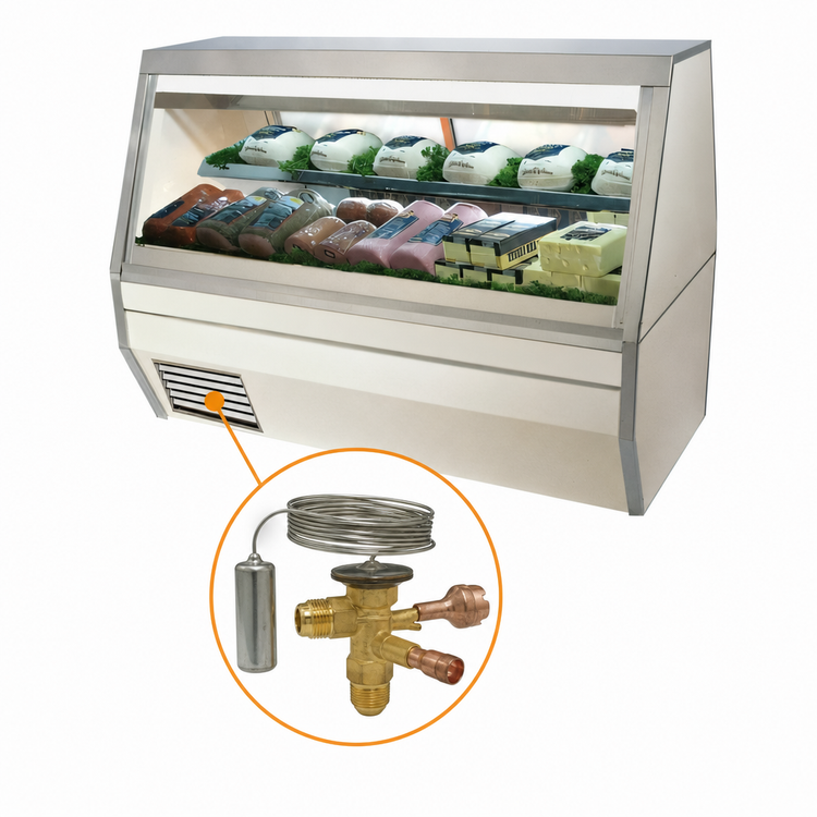 Product image #4 for Howard-McCray 143-Inch Remote Double Duty Deli Meat & Cheese Service Case, Straight Glass Front, LED Lighting