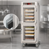 Thumbnail image #4 for Metro C5 6 Series Mobile Full-Height Pass-Thru Heated Holding Cabinet with Dutch Double-Pane Tempered Glass Doors, 120V