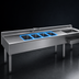Thumbnail image #4 for Eagle 2200 Series 108-Inch Right-Hand Underbar Combination Unit with 4 Sink Bowls, Dual Drainboards, Ice Bin, and Speed Rail