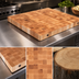 Thumbnail image #4 for John Boos Boos Block Northern Hard Rock Maple End Grain Island Countertop, 48 x 32 x 3 Inches