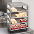 Thumbnail image #4 for Hatco Glo-Ray® Countertop Pass-Thru Pizza Warmer with Four Slanted Shelves, 24 x 18 Inch, 1920 Watts