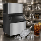 Thumbnail image #4 for Koolaire KDT0300A 30-Inch Air-Cooled Self-Contained Dice Cube Ice Machine, Up to 330 lb per 24 Hours, ENERGY STAR