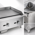 Thumbnail image #4 for Comstock-Castle 48-Inch Countertop Gas Griddle with Smooth Steel Plate