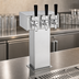 Thumbnail image #4 for Perlick 2-Faucet Air-Cooled Tee Beer Dispensing Tower, Polished Chrome