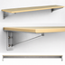 Thumbnail image #4 for Richlite Heat-Resistant Cutting Board with Stainless Steel Brackets, 79 x 8 x 1/2 Inch