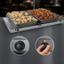 Thumbnail image #4 for Hatco Glo-Ray 42-Inch Freestanding Heated Shelf with Adjustable Thermostat, Stainless Steel Top