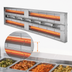 Thumbnail image #4 for Hatco Glo-Ray® 66-Inch Double Lighted Infrared Strip Heater