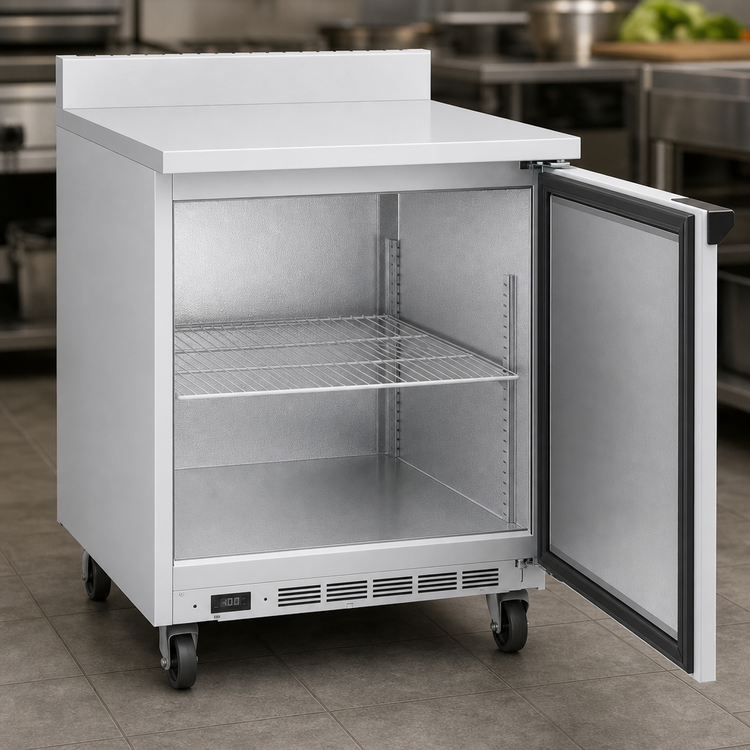 Product image #4 for Beverage-Air 32-Inch One-Section Worktop Freezer with Solid Door, 7.2 Cu. Ft.